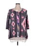Auditions Pink 3/4 Sleeve Blouse Size 2X - photo 1