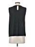 Tiny 100% Rayon Silver Sleeveless Blouse Size S - photo 2