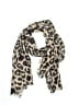 Assorted Brands Animal Print Tan Scarf One size - photo 1