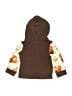 Unbranded Brown Zip Up Hoodie Size 0-3 mo - photo 2