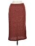 Shein Tweed Burgundy Casual Skirt Size 8 - 10 - photo 1