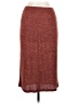 Shein Tweed Burgundy Casual Skirt Size 8 - 10 - photo 2