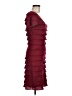 Max Edition Burgundy Cocktail Dress Size M - photo 4