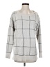 Assorted Brands 100% Cotton Checkered-gingham Gray Pullover Sweater Size S - photo 1