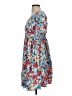 Shein Print Blue Casual Dress Size 4 - photo 5