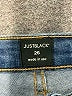 Just Black Stripes Blue Jeans Size 26 waist - photo 4