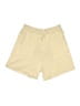 Unbranded Solid Yellow Khaki Shorts Size M - photo 1