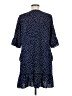 EXLURA Polka Dots Blue Casual Dress Size M - photo 2