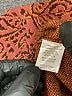 Les Serein Paisley Burgundy Pullover Sweater Size M - photo 8