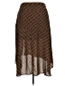Halogen Print Brown Casual Skirt Size XL - photo 2