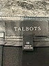 Talbots Solid Black Formal Skirt Size 12 - photo 4
