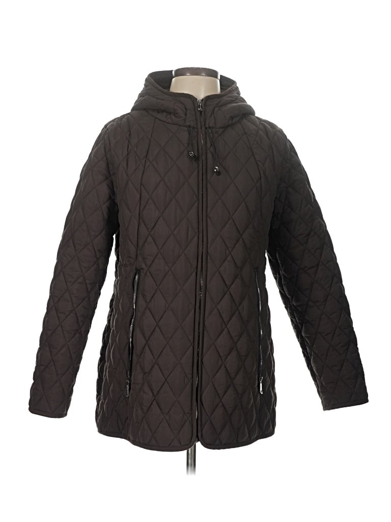 Pre-owned Bernardo Fashions Coat In Brown