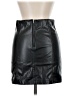 Assorted Brands 100% Polyurethane Black Faux Leather Skirt Size M - photo 2