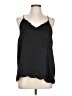 Assorted Brands 100% Polyester Black Sleeveless Blouse Size L - photo 1