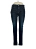 Uniqlo Solid Blue Jeans Size 35 waist - photo 1