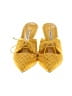 Manolo Blahnik Yellow Mules Size EU 38 1/2 - photo 2