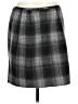Gap Plaid Gray Casual Skirt Size 10 - photo 1