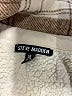 Steve Madden Plaid Brown Fleece Size XL - photo 6