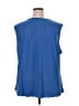 Unbranded Blue Sleeveless Blouse Size 6x - photo 2