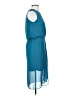 ASOS 100% Polymide Solid Teal Casual Dress Size 2 - photo 4