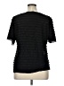N Touch Black Short Sleeve Top Size XL - photo 2