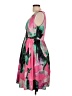 Adolfo Dominguez Tropical Pink Cocktail Dress Size EU 42 / US 12 - photo 5