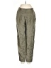 Diane von Furstenberg 100% Cupro Green Cargo Pants Size 0 - photo 1