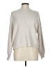 Pink Rose Silver Ivory Turtleneck Sweater Size L - photo 1