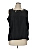 BFA Classics 100% Polyester Black Sleeveless Blouse Size 1X - photo 1