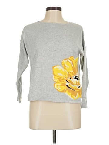 Joan Vass Pullover Sweater (view 1)