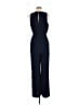 Ann Taylor 100% Polyester Solid Blue Jumpsuit Size 8 - photo 2