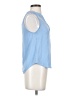 Chelsea28 100% Polyester Blue Sleeveless Blouse Size S - photo 4
