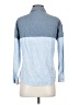 ASOS Color Block Blue Long Sleeve Button-Down Shirt Size 2 - photo 2