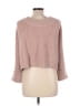 Arula 100% Polyester Pink Brown Pullover Sweater Size 1X - photo 2