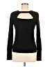 Halogen Black Long Sleeve Top Size M - photo 1