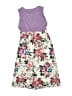 Unbranded Floral Purple Dress Size XS (youth) - photo 2