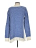 Romeo & Juliet Couture 100% Acrylic Houndstooth Blue Pullover Sweater Size S - photo 2