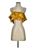 Silence and Noise Gold Sleeveless Blouse Size S - photo 1