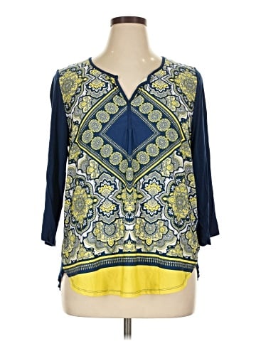 Signature Studio 3/4 Sleeve T-Shirt (view 1)