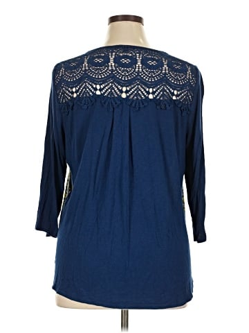 Signature Studio 3/4 Sleeve T-Shirt (view 2)