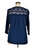 Signature Studio Blue 3/4 Sleeve T-Shirt Size XL - photo 2