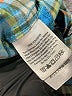 First Ascent 100% Polyester Plaid Teal Long Sleeve Blouse Size XS - photo 8