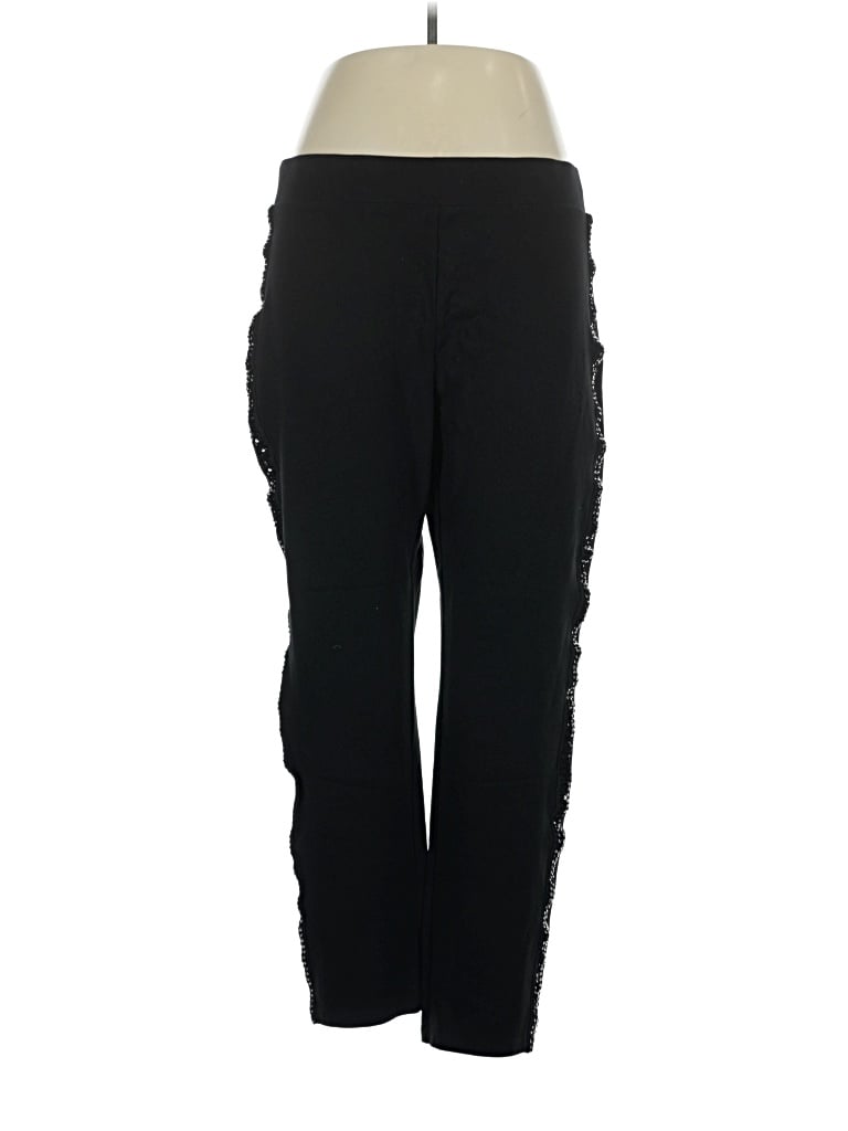 Pre-owned Liz Claiborne Casual Pants In Black