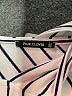 Pink Clover Stripes White Long Sleeve Top Size L - photo 7
