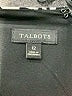 Talbots 100% Polyester Paisley Black Casual Dress Size 12 - photo 7