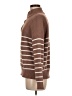 Lillusory Stripes Brown Pullover Sweater Size M - photo 5