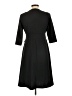 Eddie Bauer Solid Black Casual Dress Size L - photo 2