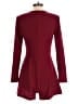 Bebe Burgundy Romper Size S - photo 2