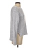 Ellen Tracy Metallic Silver Pullover Sweater Size S - photo 4