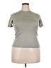 Tek Gear 100% Polyester Gray Short Sleeve Turtleneck Size 18 - 20 - photo 1